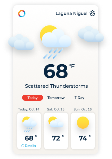 DailyForecastReports - hourly details